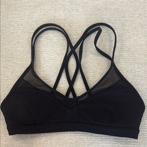 Lulu Nulu Strappy Black Sports Bra
